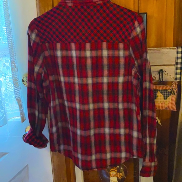 Western w snaps, plaid - Picture 2 of 3